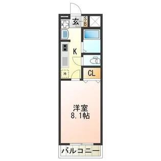 サンモール【2階】の間取り