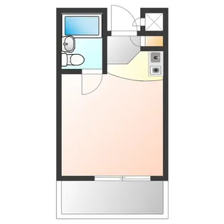 シャルマンフジ大体大【4階】の間取り