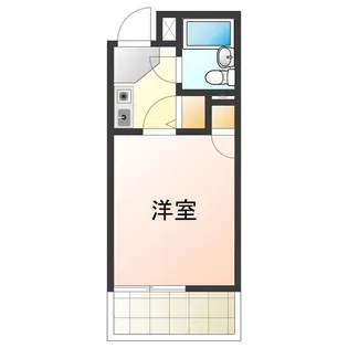 シャルマンフジ久米田五番館【2階】の間取り