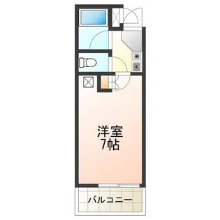 シャルマンフジ和泉大宮壱番館【3階】の間取り