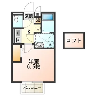 セジュールMARUGEN A棟【2階】の間取り