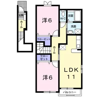 セルバ・リ-オ【2階】の間取り
