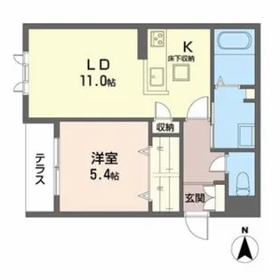 パロアルトⅡ【1階】の間取り