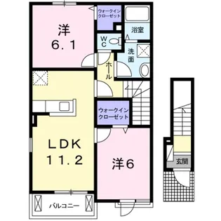ネオ レジデンス【2階】の間取り