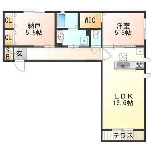 パロアルトⅡ【1階】の間取り