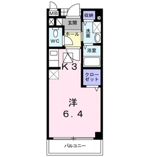 ハイツヴィンテージ【1階】の間取り