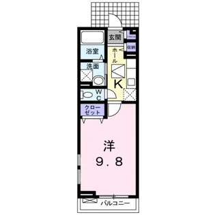 ハノン カンタービレ【2階】の間取り