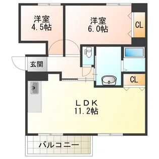 フェロービレッジ【3階】の間取り