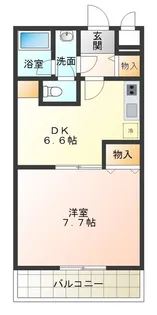 フジパレス ヒサホ【1階】の間取り