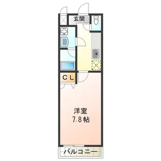 フジパレスしんしゅう【1階】の間取り