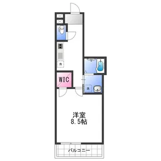 フジパレス日根野Ⅱ【2階】の間取り