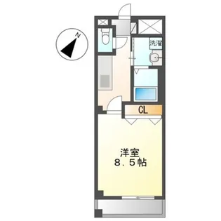 ベル・ローズ【1階】の間取り