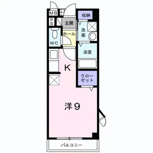 ベル アルモニー1番館【3階】の間取り