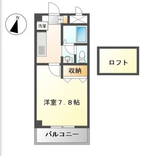 ラヴィーナ 弐番館【2階】の間取り