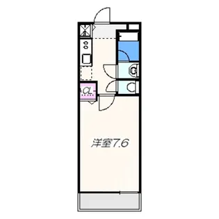 リヴェール泉大津【2階】の間取り
