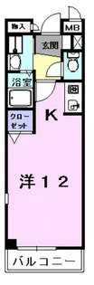 リベッチオ旭町【2階】の間取り