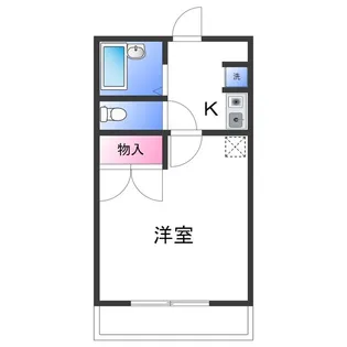 レオパレスKOKADO【2階】の間取り