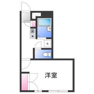 レオパレスグリーンエイジ【1階】の間取り