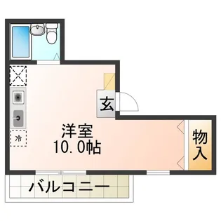 泉佐野HIRANO【1階】の間取り