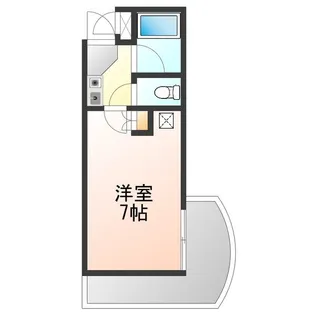 シャルマンフジ和泉大宮壱番館【1階】の間取り