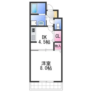 アルシオネ【1階】の間取り