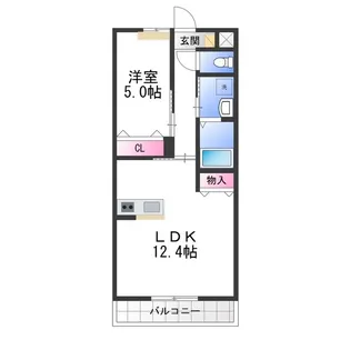 プランドール【2階】の間取り