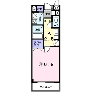 ファルコン【1階】の間取り