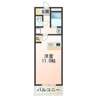 イズミ82【11階】の間取り