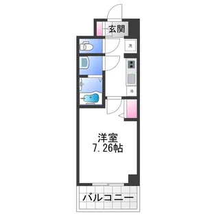 COCO−SURFRIDER【7階】の間取り