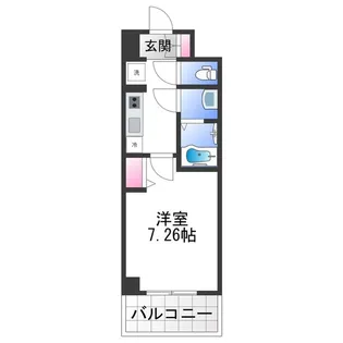 COCO−SURFRIDER【9階】の間取り