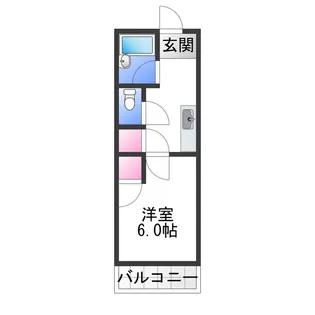 下池田町マンション【2階】の間取り