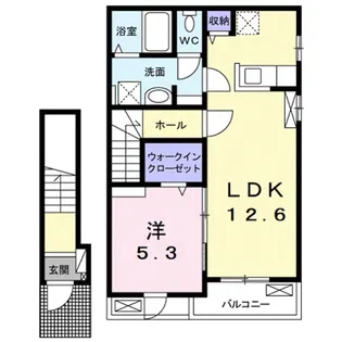 アーバンエステート和泉中央Ⅱ【2階】の間取り