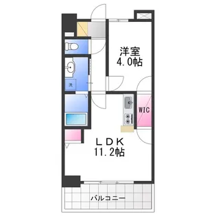 ドーマ泉大津【2階】の間取り