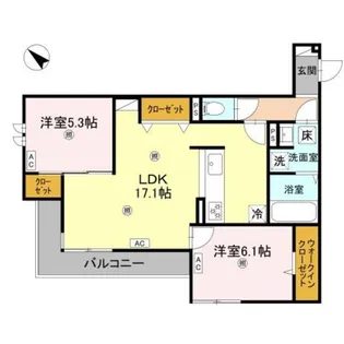 RETREAT25【1階】の間取り