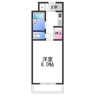 ラヴィアン21【4階】の間取り