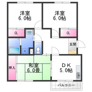 ハイネスアカデミー【3階】の間取り