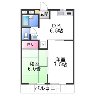 ローレルスクエア【1階】の間取り