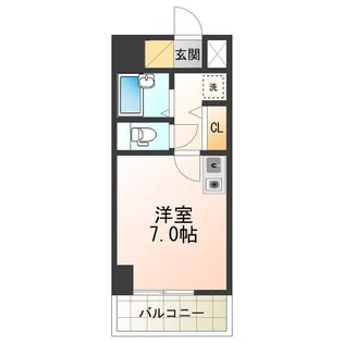 プランドールマサキ【8階】の間取り
