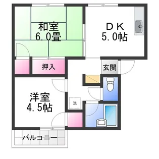 アストリア【2階】の間取り