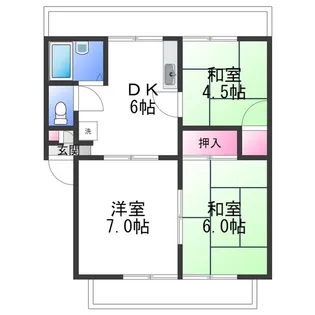 ビバライフ【2階】の間取り