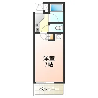 シャルマンフジ和泉大宮壱番館【4階】の間取り