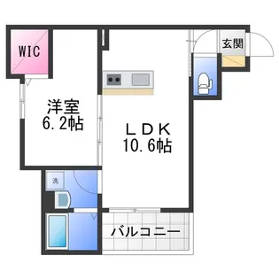 S−RANK豊中町【1階】の間取り