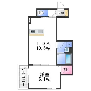 S−RANK豊中町【1階】の間取り