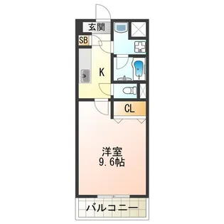 りんくうアドミラブル【4階】の間取り