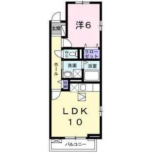 ブリーゼ・F Ⅱ【2階】の間取り