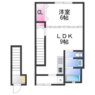 KIレジデンス【2階】の間取り