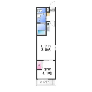 KS NORTH PLASE【2階】の間取り