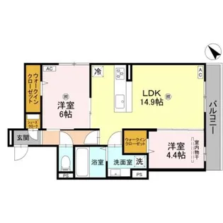 Azu Grace【3階】の間取り