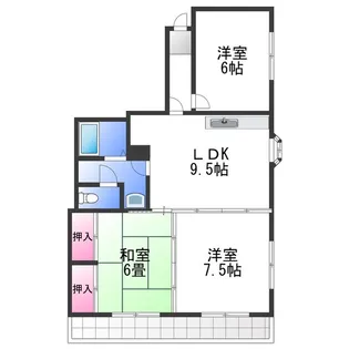 ラームズプラザ【4階】の間取り