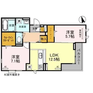 cozy court【2階】の間取り